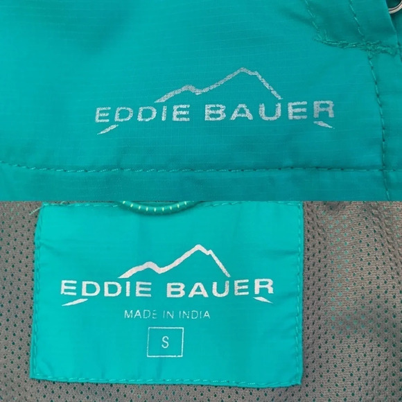 Eddie Bauer Packable hooded rain jacket, S - Picture 16 of 16